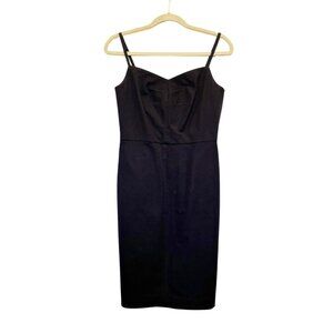 Banana Republic Black Midi Dress